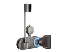 Supporto Da Parete Per Asciugacapelli,con,Supporto Asciugacapelli a Mani Libere - Adatto per l'Utilizzo dentro Bagno, Camera da, Parete, Salone, Casa, Hotel e Dormitorio