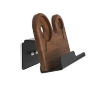 Supporto da parete per auricolari e orologi per cellulare 2 in 1, facile da installare, espositore per telefono e orologio