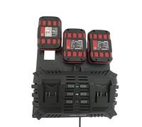 Supporto da parete per batteria, supporto per caricabatterie, montaggio a parete Parkside 20 V, doppio caricatore PDSLG 20 B1
