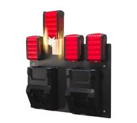 Supporto Da Parete Per Batterie, Adatto Per Bosch 18V Professional Batterie E Caricabatterie Materiale Di Montaggio Premium Stabile Supporto Per Bosch 1-4 Batterie E Caricabatterie
