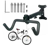 Supporto da Parete per Bicicletta,Supporto Bici da Muro Pieghevole,Portabici da Parete Salvaspazio,Portabici da Muro,Portabicicletta Orizzontale,Porta Bici da Muro,Supporto per Bicicletta
