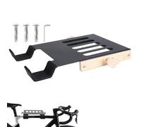 Supporto da parete per bicicletta, supporto da parete per portabiciclette, per montaggio a parete, da montagna e da corsa, con accessori di montaggio per garage, soggiorno