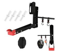 Supporto da parete per bicicletta, supporto per bici da garage | Impossibile vivere, rack per biciclette rotanti | Sul supporto per bici da parete all'interno, portabici da garage verticale