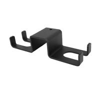 Supporto da parete per bilanciere, montaggio a parete, 23,6 x 3,6 cm, posizionamento verticale, resistente per attrezzature da palestra domestica, allenamento della forza e organizzazione funzionale