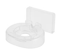 Supporto da Parete per Caricabatterie Orologio, ABS | Montaggio senza Fori, per Scrivania e Ufficio, Include Adesivo e Rastrelliera, Caricatore Escluso