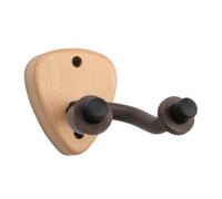 Supporto da parete per chitarra, con viti, supporto regolabile con base in legno, espositore per chitarristi