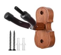 Supporto da parete per chitarra, gancio da parete per chitarra, forte e resistente, supporto per strumenti a corda, utile gancio per strumenti per violoncello, violino, ukulele, chitarra e vari