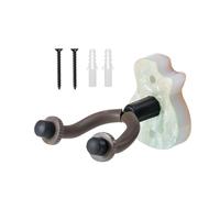 Supporto da parete per chitarra, supporto per chitarra, con tappetino antiscivolo, supporto per chitarra, basso, mandolino, gancio da parete