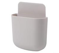 Supporto da parete per controller Smart TV, scatola organizer con stazione di ricarica per telefono cellulare, custodia salvaspazio per soggiorno, ufficio, scrivania, 11,5 x 9 x 3,5 cm, blu, bianco