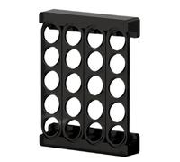 Supporto da parete per di caffè - Scaffale da esposizione per l'organizzazione con una capacità di 50 - Organizer per cialde caffè, per uffici, bar, casa, bar, panettieri, famiglia