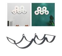 Supporto da parete per dispenser di carta igienica in ferro da 6 rotoli a