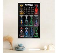 Supporto da parete per display da parete per LE-GO 77242 77243 77244 77245 Compatibile con staffa a gancio per auto Le-go Montabile a parete Idee regalo Decorazione Dimensioni: 50 x 80 cm (senza