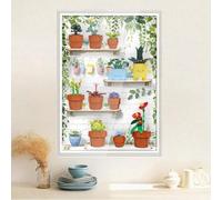 Supporto da parete per display LE-GO per 10329 10349 con staffa a gancio Le-go, montaggio a parete, idea regalo, decorazione (senza modello) (espositore + copertura antipolvere)