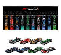 Supporto da parete per display progettato per Le-Go 77242~77251 Speed Champions F-1 set di 10 modelli, per gli amanti delle auto, dimensioni: 120 x 40 cm, solo pannello da parete per display (nero)