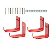 Supporto da parete per estintore, supporto per estintore, 4 supporti robusti, supporto estintore in metallo con viti per casa, auto, campeggio, camion