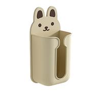 Supporto da parete per fazzoletti adesivo dispenser per salviette igieniche mensola portaoggetti per cucina bagno