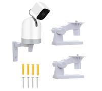 Supporto da parete per fotocamera compatibile con Eufy Security Indoor Cam E220 P24 P22, Eufycam 2c/2, telecamera di sorveglianza Blink Mini Pan-Tilt, confezione da 2 supporti da parete regolabili per