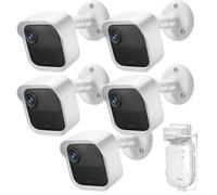 Supporto da parete per fotocamera da esterno Blink compatibile con 2K + e 4a generazione, confezione da 5 custodie protettive resistenti alle intemperie, regolabili a 360 gradi con modulo Blink Sync 2