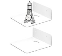 Supporto da parete per fotocamera, piccolo supporto galleggiante adesivo, 2 pezzi, organizzazione della casa, ufficio e spazio interno, supporto salvaspazio per accessori e accessori