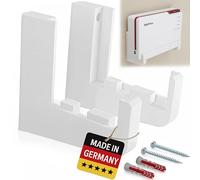 Supporto da parete per FritzBox 5690 Pro - Robusto supporto in plastica, AVM 5690 Pro bianco - Made in Germany
