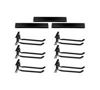 Supporto da parete per garage | Robusto sistema di organizzazione per attrezzature antiscivolo - Casa Garage Parete Organizer System - Per interni ed esterni cantina accessori sportivi