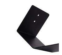 Supporto da parete per guanti da baseball, in metallo, mantiene la forma, per tutti i tipi di guanti, nero per casa, ufficio, collezione sportiva (confezione da 2)