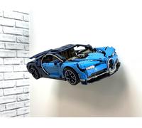 Supporto da parete per Lego Bugatti Chiron 42083