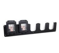 Supporto da Parete per Makita Batteria 14,4V E 18V 5-Fach 5Ah 4Ah 3Ah