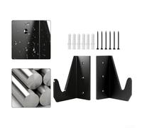 Supporto da parete per martinetti idraulici con robusta struttura in acciaio, progettato per organizzare attrezzi da garage e massimizzare lo spazio sul pavimento