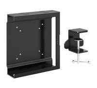 Supporto da parete per mini PC HP con morsetto da scrivania Micro PC VESA da parete sotto scrivania e morsetto a C per HP EliteDesk 800 805 705, Pro Mini 400 260, ProDesk 600 400 405 Mini PC
