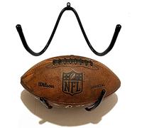 Supporto da parete per palloni da calcio, robusto e flessibile, per tutte le taglie di calcio. Perfetto per esporre un calcio commemorativo e non avere un grande ripiano ostruttivo sulla parete