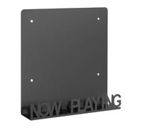 Supporto da parete per piatti musicali | Supporto in metallo resistente e - Scaffale da parete per piatti e libri - Per foto DVD e soggiorno camera da ufficio studio e bar