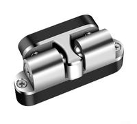 Supporto da parete per porta con funzione automatica, soluzione affidabile per bagni, salotti e uffici (spazzolato)