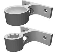 Supporto da Parete per Punzone Rennsteig 431 120 - Staffa Stampata 3D