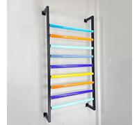 Supporto da Parete per Rotoli di Tessuto, espositore per pellicole per Auto/finestre Che cambiano Colore, Ideale per Garage e officine, Porta Rotoli di Vinile da Parete, scaffale Commerciale