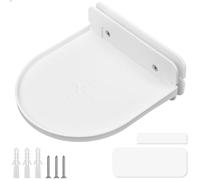 Supporto da parete per router bianco, adatto per Tenda, Nova, Linksys, Velop, sostituzione per TP-Link, D-Link per Home Mesh Google Nest WiFi System Hanger Supporto