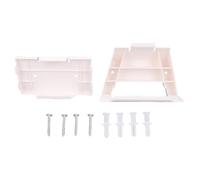 Supporto da parete per router e alimentatore SustVita con supporto integrato per la riduzione del disordine, un robusto router in plastica ABS e staffa per alimentatore per Gen 3