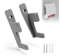 Supporto da parete per router FritzBox 7590AX/7530/7510/5590/6660, JLNJLE di alta qualità in ABS, con gestione dei cavi, per dissipare il calore e risparmiare spazio (grigio)