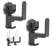 Supporto Da Parete Per Router Senza Foratura Con Ganci (8,5x7,5x11,5 Cm) - Mensola Aperta Per Router Wifi Per Segnale Forte, Supporto Da Parete Autoadesivo Per Decoder Per Modem E Gestione Cavi