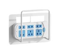 Supporto da parete per router, supporto salvaspazio senza foratura, per router e modem WiFi Rack di archiviazione - per multipresa Internet Modem camera da letto, ufficio, casa, appartamento