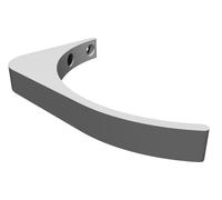 Supporto da Parete per Rullo Pilates Sissel Soft 150mm Diametro Fitness