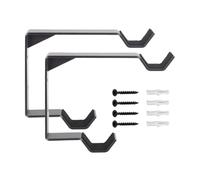 Supporto da parete per ruota di bicicletta, in acciaio resistente, per gli amanti della bicicletta, per gli amanti della bicicletta, per i collezionisti di interni, garage, studio, officina, negozi