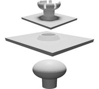 Supporto da Parete per Sensore di Movimento SONOFF SNZB-03 con Adesivo