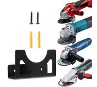 Supporto da parete per smerigliatrice angolare di alta qualità con materiale di fissaggio adatto per molti produttori Einhell Makita Bosch Dewalt Flex e molto altro ancora