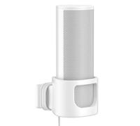 Supporto da parete per Sonos Roam 2, Sonos Roam e Roam SL, bianco | Supporto per Sonos Roam 2/Roam/Roam SL, gestione dei cavi, salvaspazio, supporto in silicone, materiale di montaggio incluso
