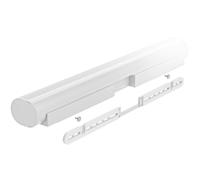 Supporto da parete per soundbar WALI progettato per Sonos Arc, supporto per soundbar a basso profilo sotto la TV con kit hardware, facile da inst