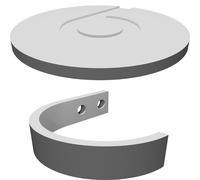 Supporto da Parete per Speaker Bluetooth Beats Pill 2.0 - Stampato 3D