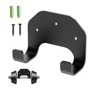 Supporto da parete per tagliabordi, resistente, per garage, capannoni, fienili, officine, attrezzi da prato, per tosaerba, giardino, cantina, salvaspazio