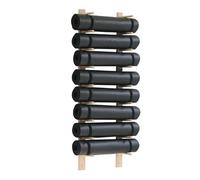 Supporto da parete per tappetino da yoga, contenitore multistrato per casa palestra e organizzazione studio yoga