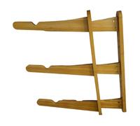 Supporto da parete per tavola da surf, in legno, per skateboard, longboard e